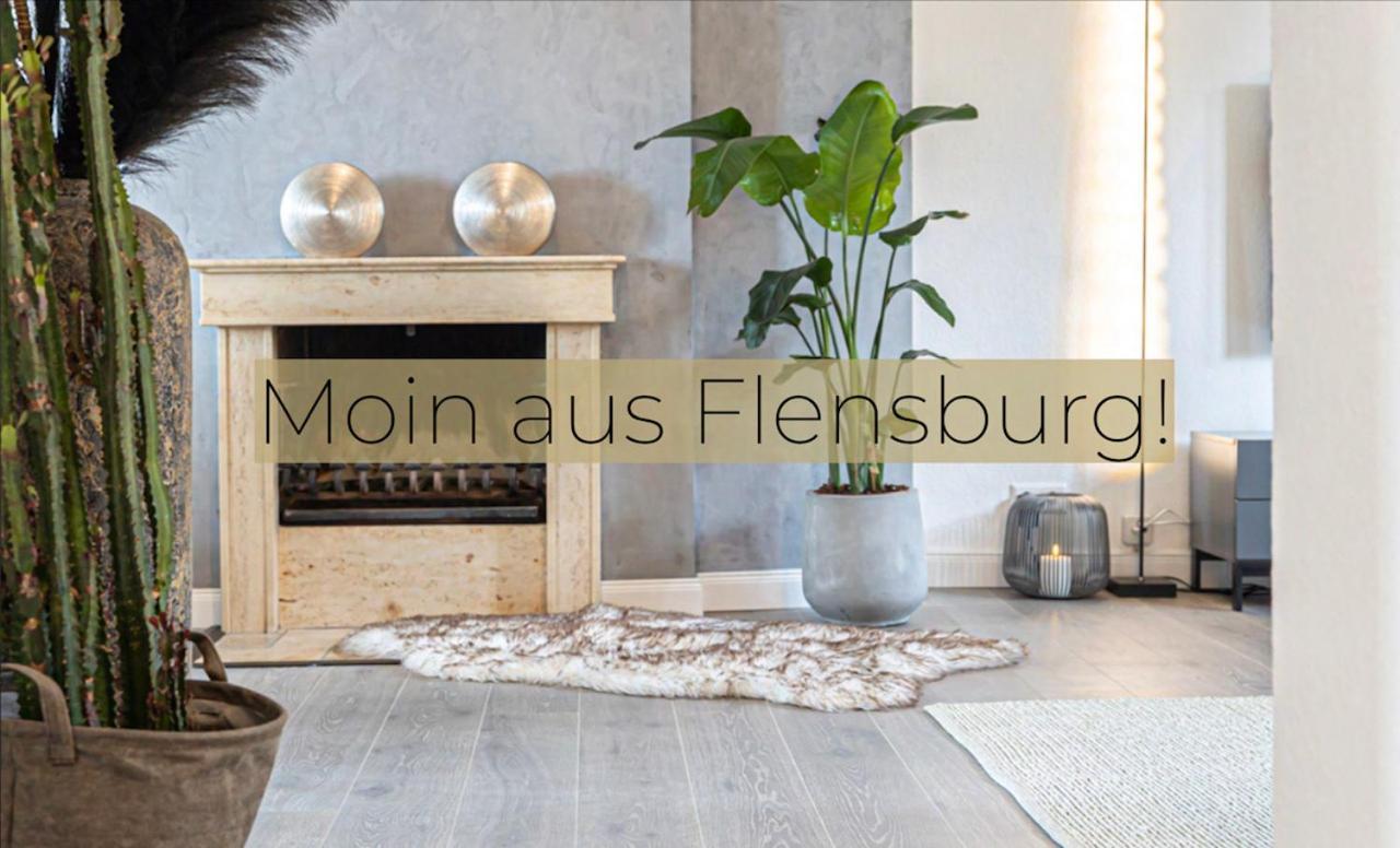 Fewo1846 - Moewensicht - Luxurioese Maisonettewohnung Mit 2 Schlafzimmern Und Hafenblick Flensburgo Exterior foto